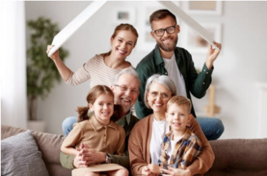 Happy Protected Family